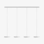 Load image into Gallery viewer, Evanos Disc Design Pendant Light – Sculptural Iron Disc Style for Modern Dining Room