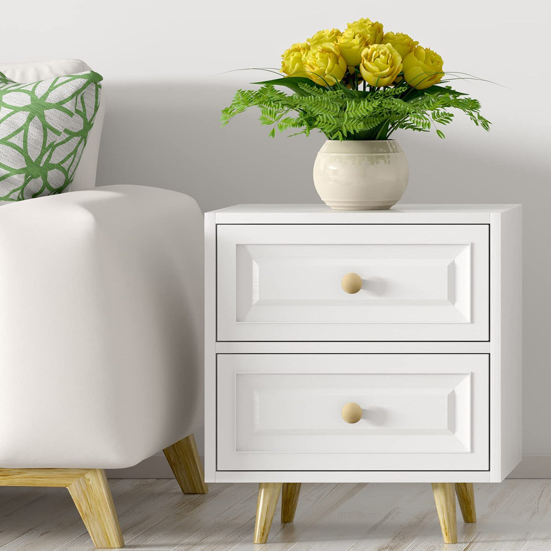 30 Pack Brushed Gold Cabinet Knobs – Round Gold Dresser Knobs Set