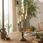 Bild in die Galerieansicht laden, candle holder in a warm dining setting