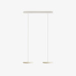 Load image into Gallery viewer, Evanos Disc Design Pendant Light – Sculptural Iron Disc Style for Modern Dining Room