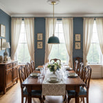 Afbeelding laden in galerijweergave, Lirra metalen koepellamp – industriële silhouetlamp voor keukens