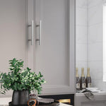 Load image into Gallery viewer, T Bar Kitchen Cabinet Handles – Polished Chrome Pull Handles