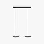 Load image into Gallery viewer, Evanos Disc Design Pendant Light – Sculptural Iron Disc Style for Modern Dining Room