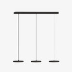 Load image into Gallery viewer, Evanos Disc Design Pendant Light – Sculptural Iron Disc Style for Modern Dining Room