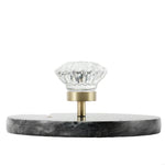 Load image into Gallery viewer, Modern Mushroom Cabinet Knob – Clear Glass Diamond Drawer Knobs