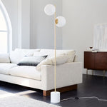 Load image into Gallery viewer, Brina Glass Multi-Light Floor Lamp - Modern Standing Light with Elegance