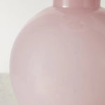 Load image into Gallery viewer, Savara Minimalist Table Lamp - Clean Glass Form with Fabric Shade for Bedrooms