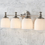 Load image into Gallery viewer, Kalvora Curved Arm Design Modern Wall Sconce for Bedroom & Living Room