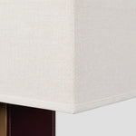 Cargar imagen en el visor de la Galería, detail - white fabric shade texture