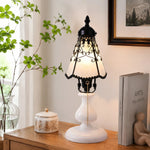 Cargar imagen en el visor de la Galería, Tiffany-style stained glass table lamp