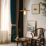 Cargar imagen en el visor de la Galería, Single pendant light beside a reading chair and framed art