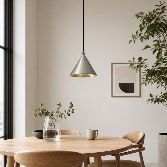 Veridia Suspension Minimaliste Réglable - Lampe Suspendue en Aluminium pour Chambre et Chevet