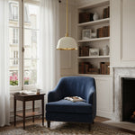 Afbeelding laden in galerijweergave, Lirra metalen koepellamp – industriële silhouetlamp voor keukens