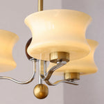 Cargar imagen en el visor de la Galería, Close view of the cream glass shade