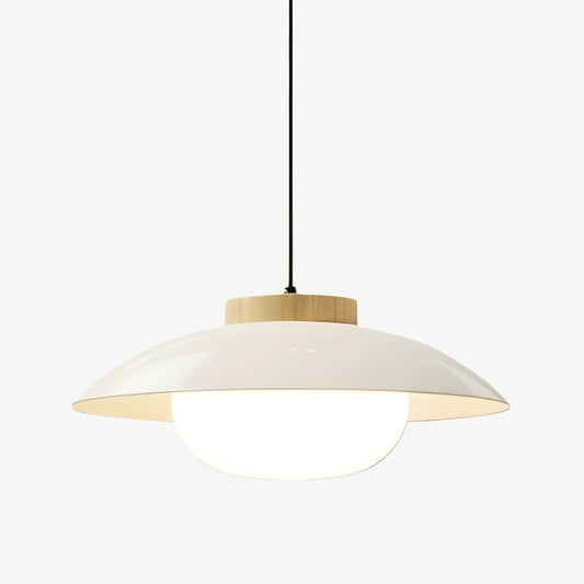 Oribela Modern Minimalist Pendant Lamp – Contemporary Saucer Style Hanging Light for Living Room and Dining