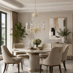 Load image into Gallery viewer, Vintage European Crystal Chandelier