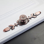Load image into Gallery viewer, Modern Plate Flower Drawer Cabinet Handle