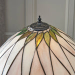 Load image into Gallery viewer, TF Hutchinson Art-Glass Tiffany Style Table Lamp – Handcrafted Design for Home and Office
