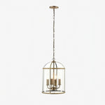 Charger l'image dans la visionneuse de la galerie, Suspension en verre Luxvana en forme de cloche - Luminaire style lanterne industrielle pour cuisine