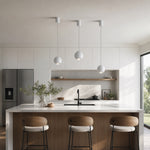 Load image into Gallery viewer, Veridia Minimalist Manually Adjustable Pendant Light - Globe Design Hanging Light for Dining Room
