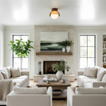 Afbeelding laden in galerijweergave, Afterglow Zonsondergang Sculpturale Gloed Plafondlamp Moderne Vintage Stijl voor Hal en Entree