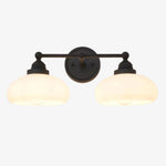 Load image into Gallery viewer, Velora Vintage Industrial Wall Sconce with Glass Shade for Hallway and Entryway