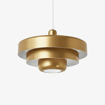 Load image into Gallery viewer, Malero Triple Layer Macarons Pendant Light - Modern Disc Form Lighting for Dining Room or Lounge N52