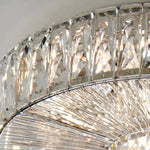 Bild in die Galerieansicht laden, Glomar Glas Runde Aufputz-Deckenleuchte - Modernes Metall-Glas-Finish für Wohnbereiche