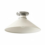 Load image into Gallery viewer, Aurenza Contemporary Flush Mount – Elegant Metal Light for Living Room