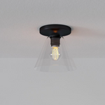 Load image into Gallery viewer, Conica Cone Flush Mount – Glass Ceiling Light for Modern Spaces