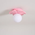Bild in die Galerieansicht laden, Cream Bloom Blumen Deckenlampe
