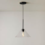 Load image into Gallery viewer, Conica Glass Cone Pendant Lamp – Modern Style Light for Any Room