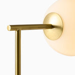 Load image into Gallery viewer, Brina Glass USB Table Lamp - Modern Bedside Desk Light with Style