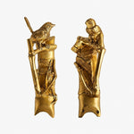 Carica l'immagine nella visualizzazione Galleria, Handcrafted Brass Animal Door Handles 53