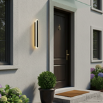 Cargar imagen en el visor de la Galería, Luz de Pared Ovalada Metálica Minimalista Edge IP65 Impermeable para Exterior