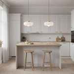 Afbeelding laden in galerijweergave, Havelo Ronde Glazen Hanglamp - Bauhaus Hanglamp voor Thuis N51