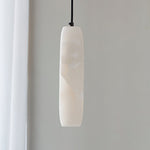 Load image into Gallery viewer, Alabaster Flute Pendant Light