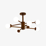 Afbeelding laden in galerijweergave, Orrise Moleculair Ontwerp Plafondlamp - Artistieke Tak Verlichting Kroonluchter voor Huisruimtes