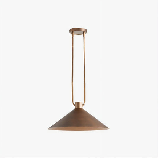 Lámpara Colgante Cónica de Metal Industrial Vaxeuran - Diseño Industrial Moderno para Cocinas y Comedor