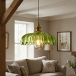 Afbeelding laden in galerijweergave, Petalbloom Rustieke Tulp Glazen Hanglamp – Bloemknop Design Hanglamp voor Eetruimte N58