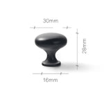 Load image into Gallery viewer, Curved Cabinet Handles – Minimalist Black Gold Cabinet Door Handle Set