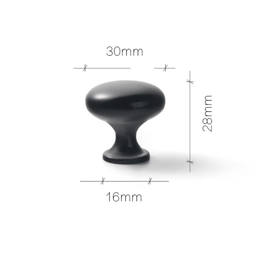 Curved Cabinet Handles – Minimalist Black Gold Cabinet Door Handle Set