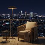 Afbeelding laden in galerijweergave, Lustrona metalen staande vloerlamp – moderne halfkoepel kap accentverlichting voor woninginrichting