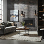 Afbeelding laden in galerijweergave, Readium Industrieel Metalen Wandlamp - Moderne Tuimelschakelaar voor Woonkamer en Studiekamer