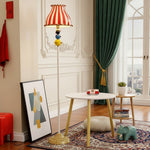 Afbeelding laden in galerijweergave, Festilo Circus Sculpturale Vloerlamp – Gebogen Boog Metaal Ontwerp Vloerlamp voor Woonruimtes