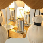 Charger l'image dans la visionneuse de la galerie, Lustre à pampilles Boho FringeAura - Grand lustre en coton à franges pour salle à manger et salon