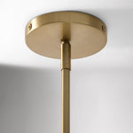 Afbeelding laden in galerijweergave, Lutal bronzen kroonluchter - modern ontwerp met monochromatische afwerking