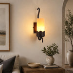 Cargar imagen en el visor de la Galería, Rustic wall sconce lifestyle image
