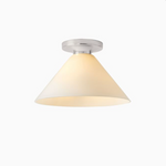 Load image into Gallery viewer, Conica Cone Flush Mount – Glass Ceiling Light for Modern Spaces