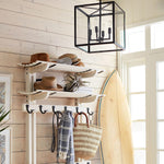 Load image into Gallery viewer, Ferrix Modern Outdoor Lantern Iron Pendant Lamp - Industial Glass Lighting Design